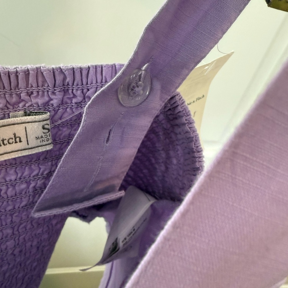 Abercrombie & Fitch Purple Fitted Crop Tank Top - Picture 8 of 9